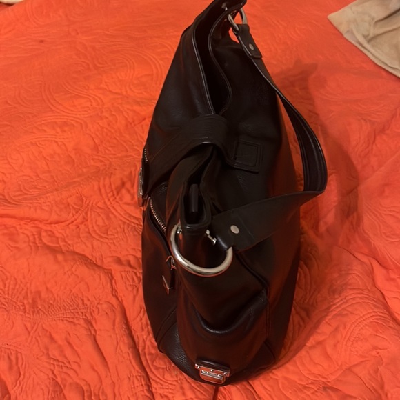 Brand new black leather authentic Michael Kors purse never been used - Picture 4 of 5